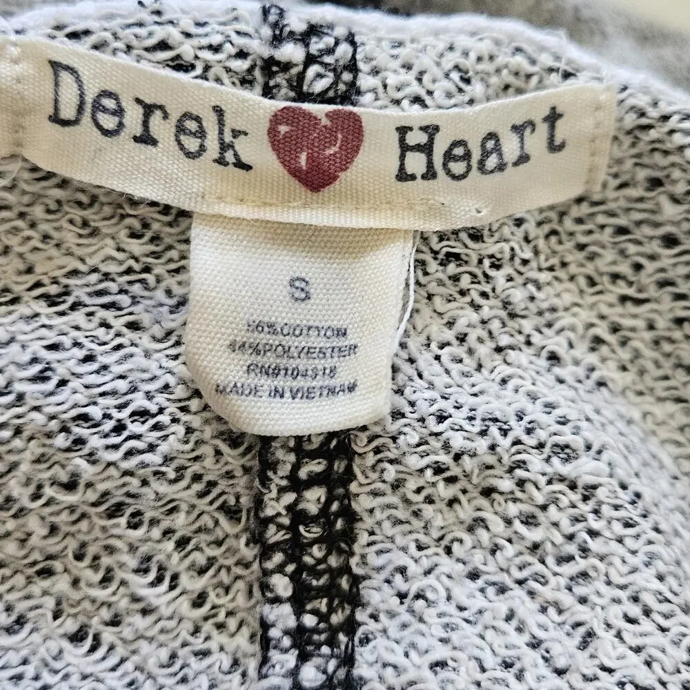 Dark Grey Textured Hoodie Size Small